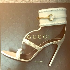 Sexy White Gucci Heels!